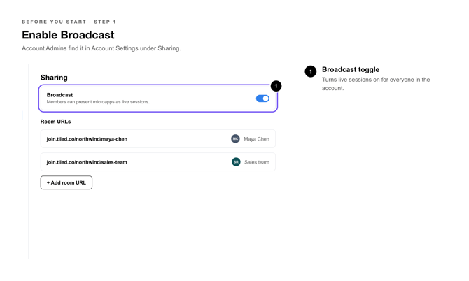 Broadcast Callouts enable_broadcast_step 1v2-selection