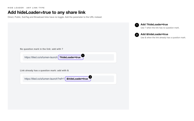 Hide Loader Callouts-2-any-share-link