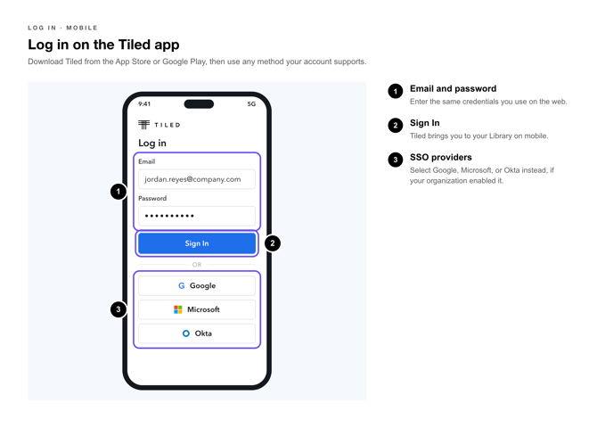 Login Callouts-login-tiled-app