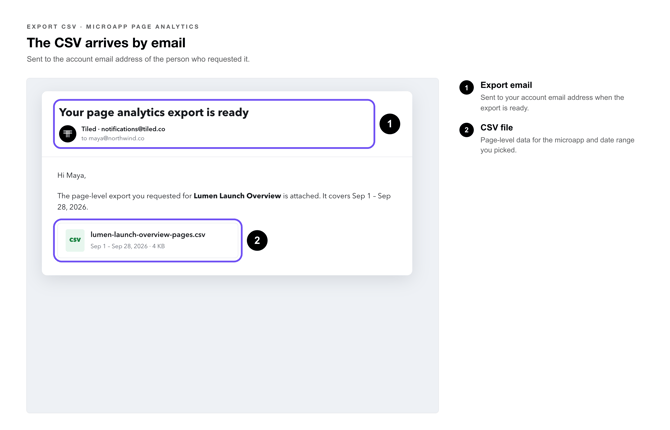 Page Analytics Export Callouts-4-check-your-email