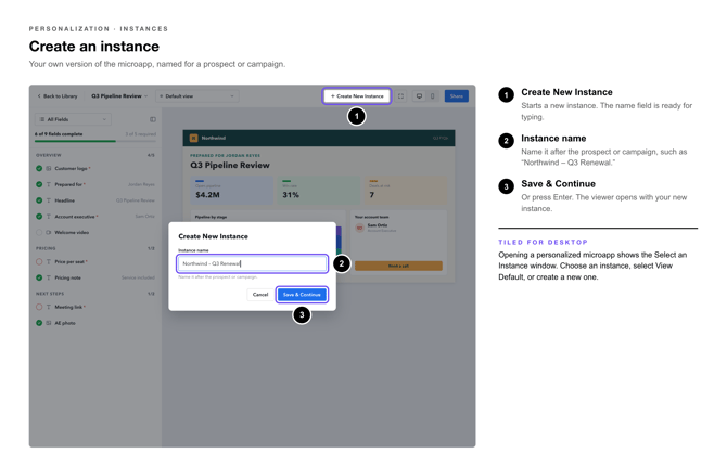 Personalized Instances Callouts-1-create-an-instance