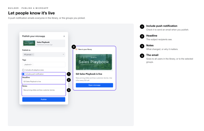 Publish Microapp Callouts-4-push-notification