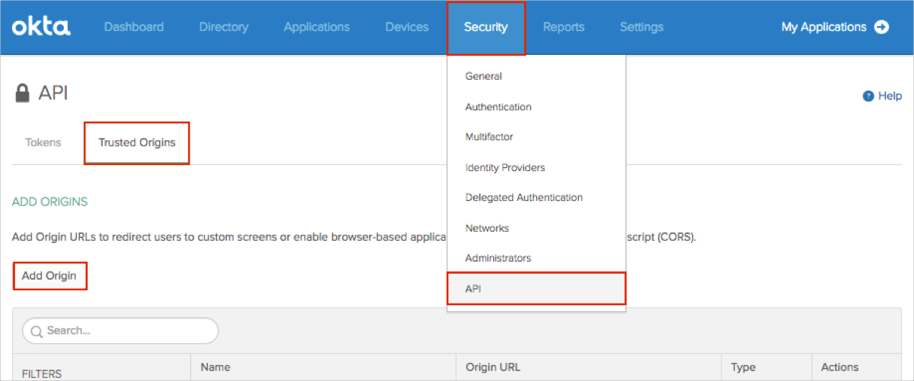 Configure SSO for Okta
